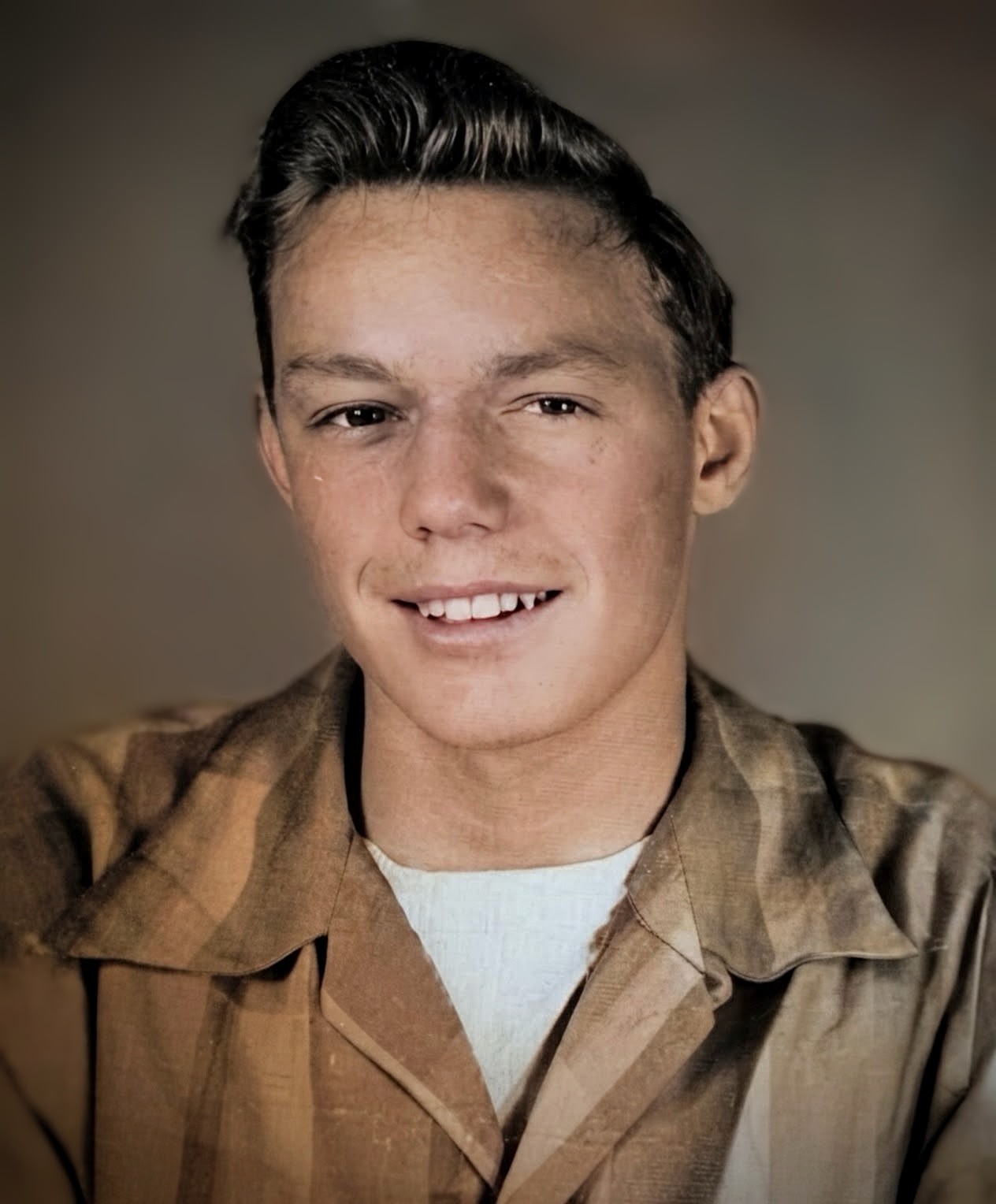 Restored photograph after restoration, example three