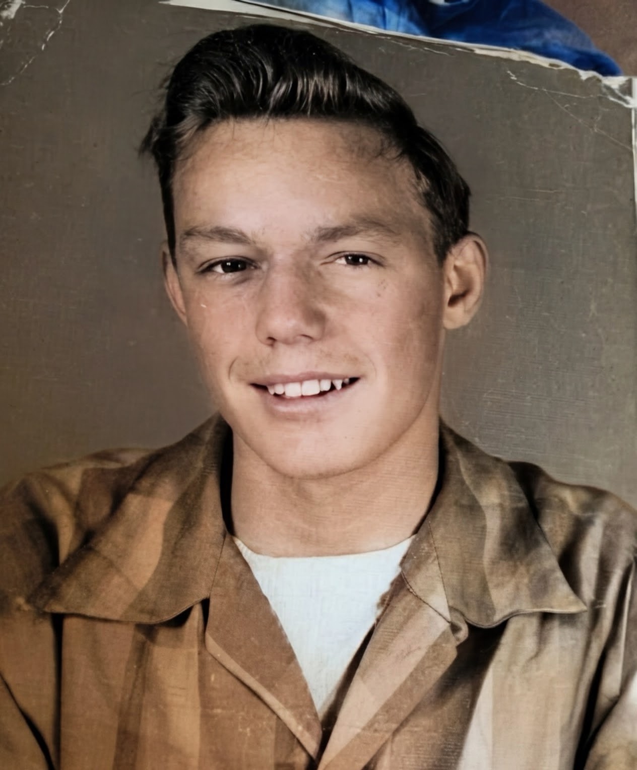 Original photograph before restoration, example three